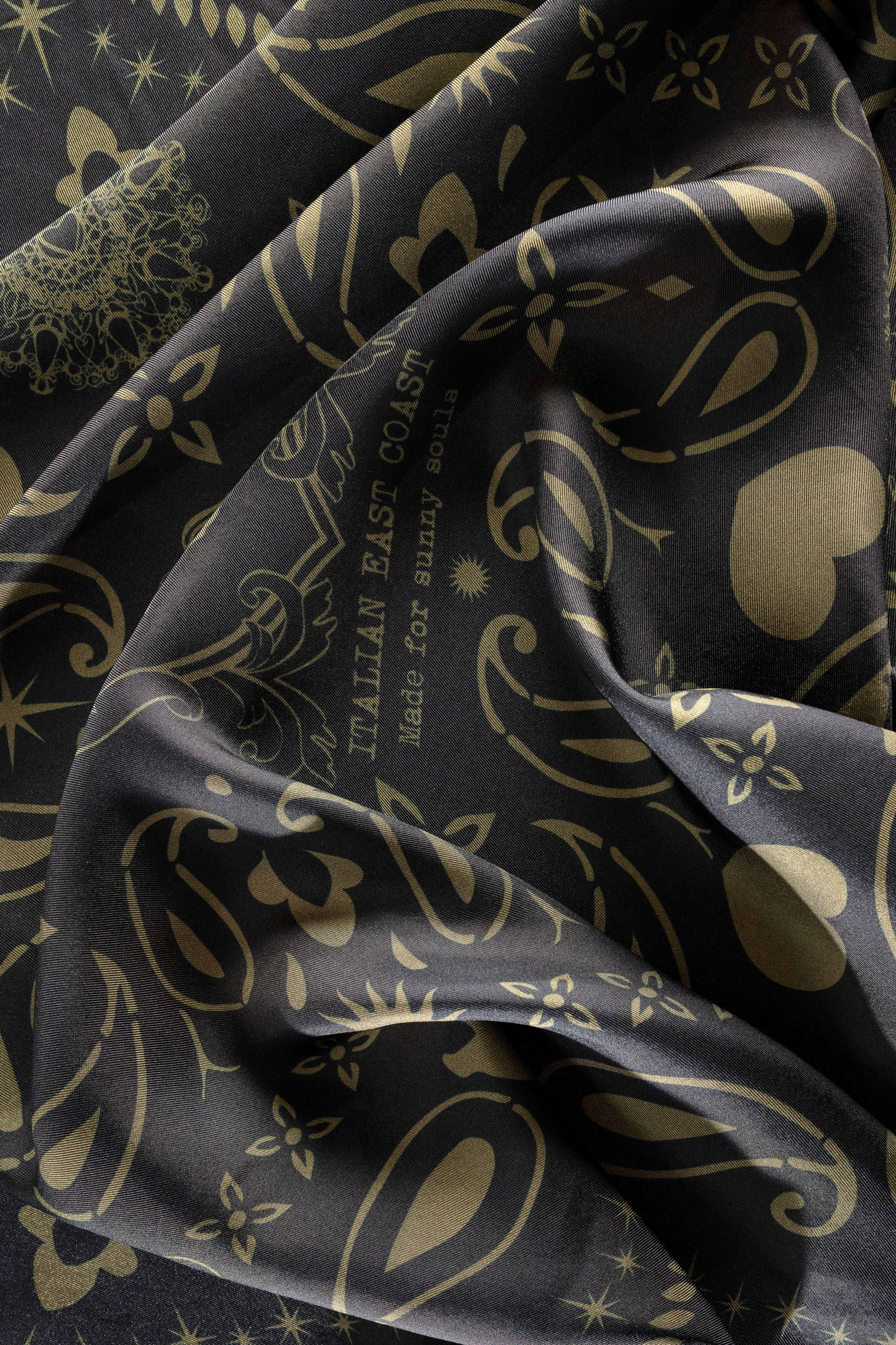 Foulard "Forte e Gentile" - Verde