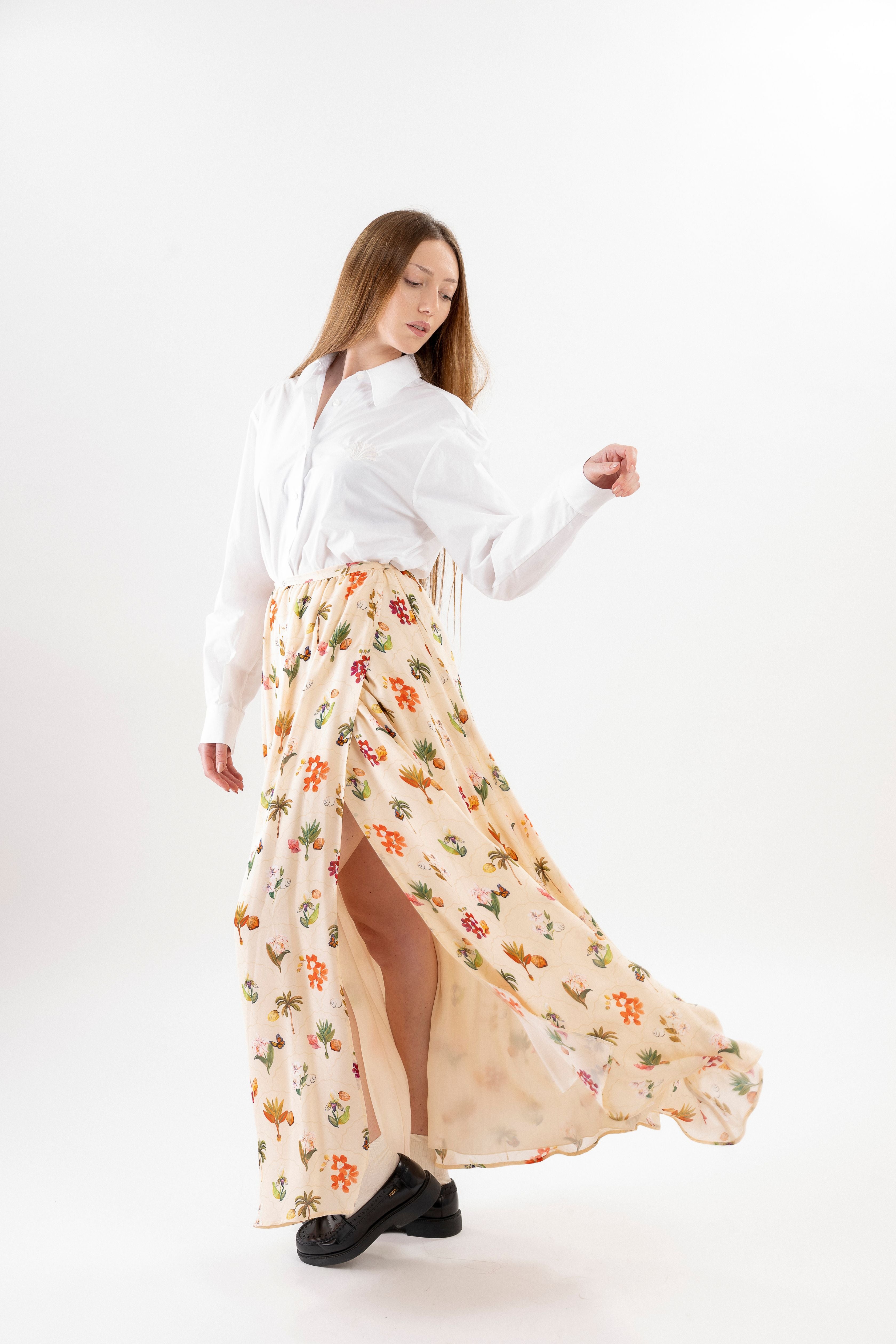 Amber Skirt - Light Botanica