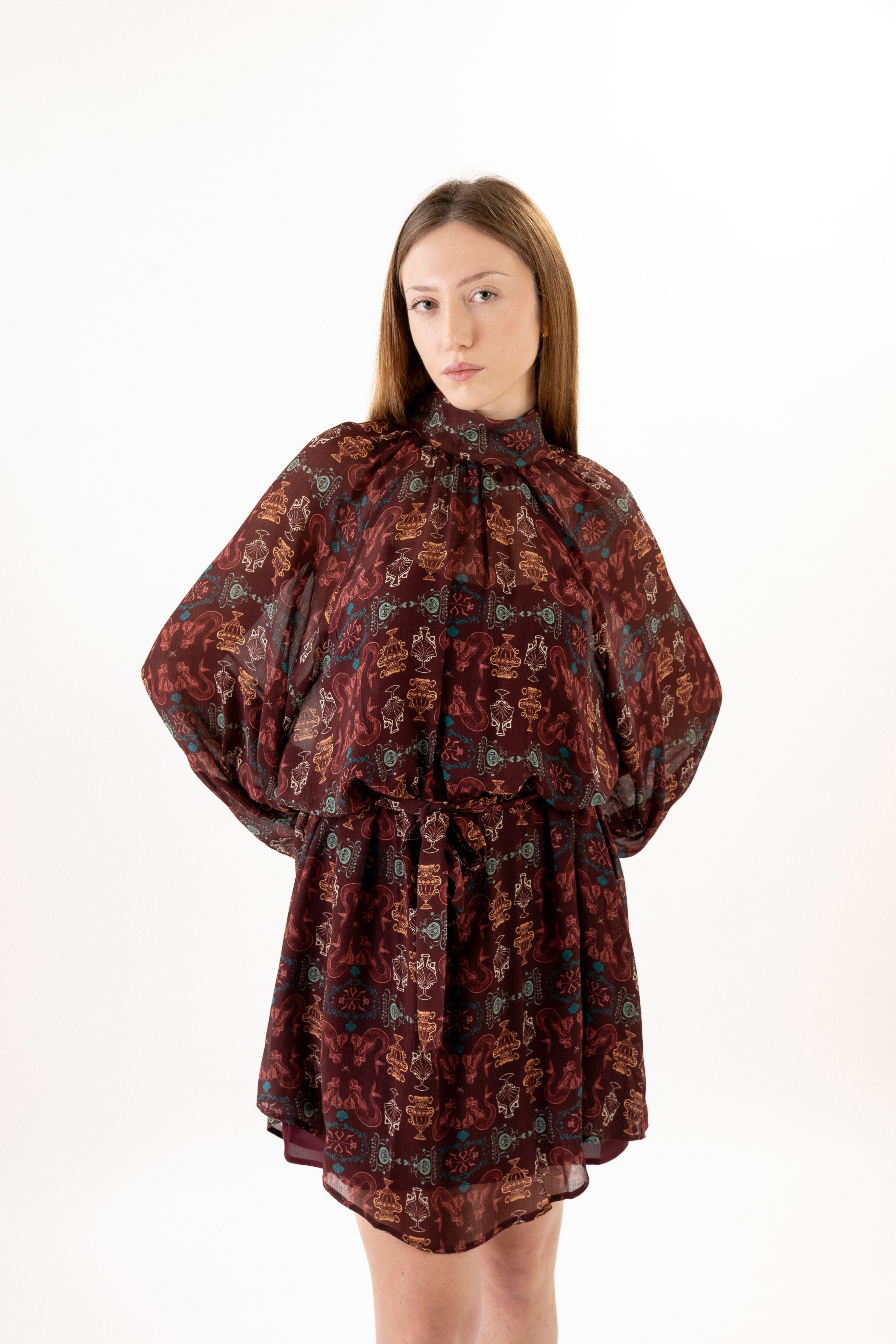 Aura Short Dress - Vox Sirenae