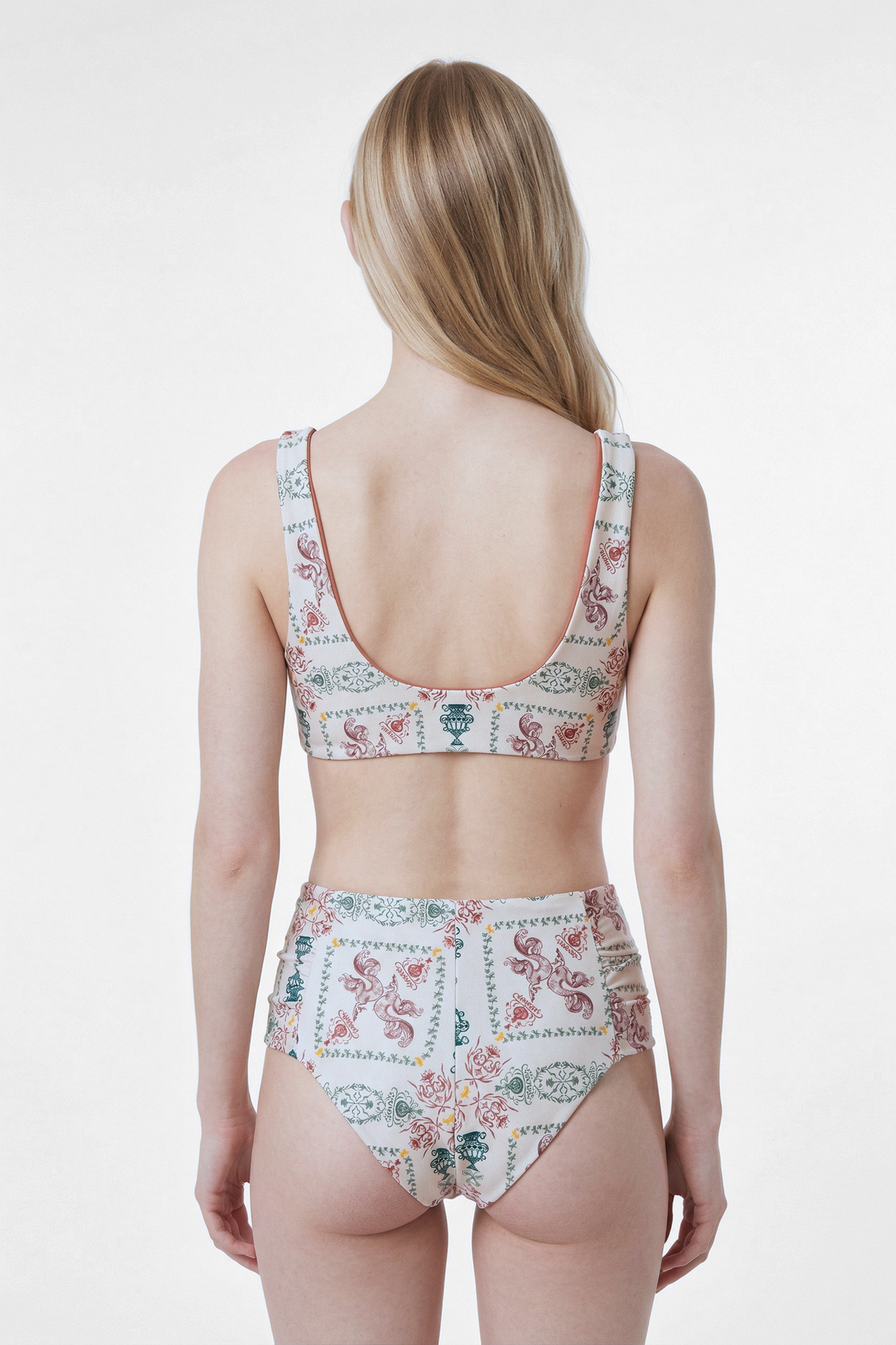 Frida Top & Shell Slip - Atlantide Mediterranea