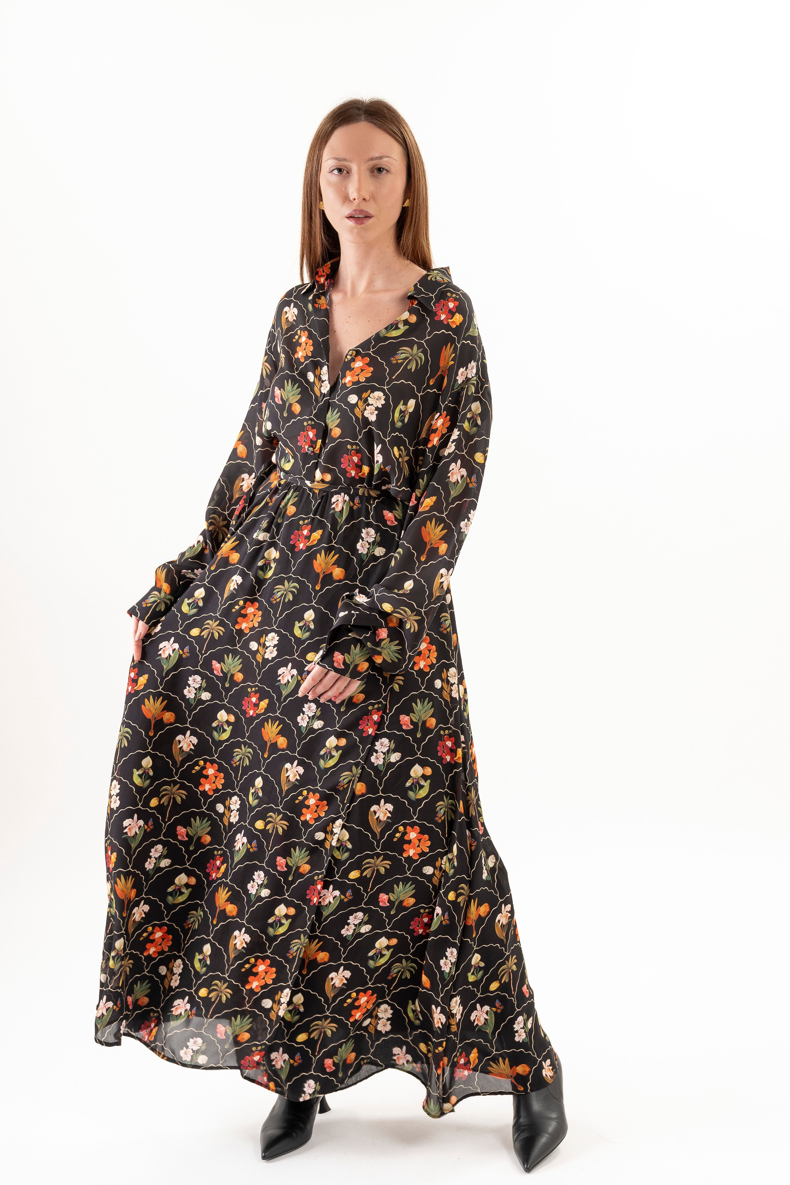 Amber Skirt - Dark Botanica