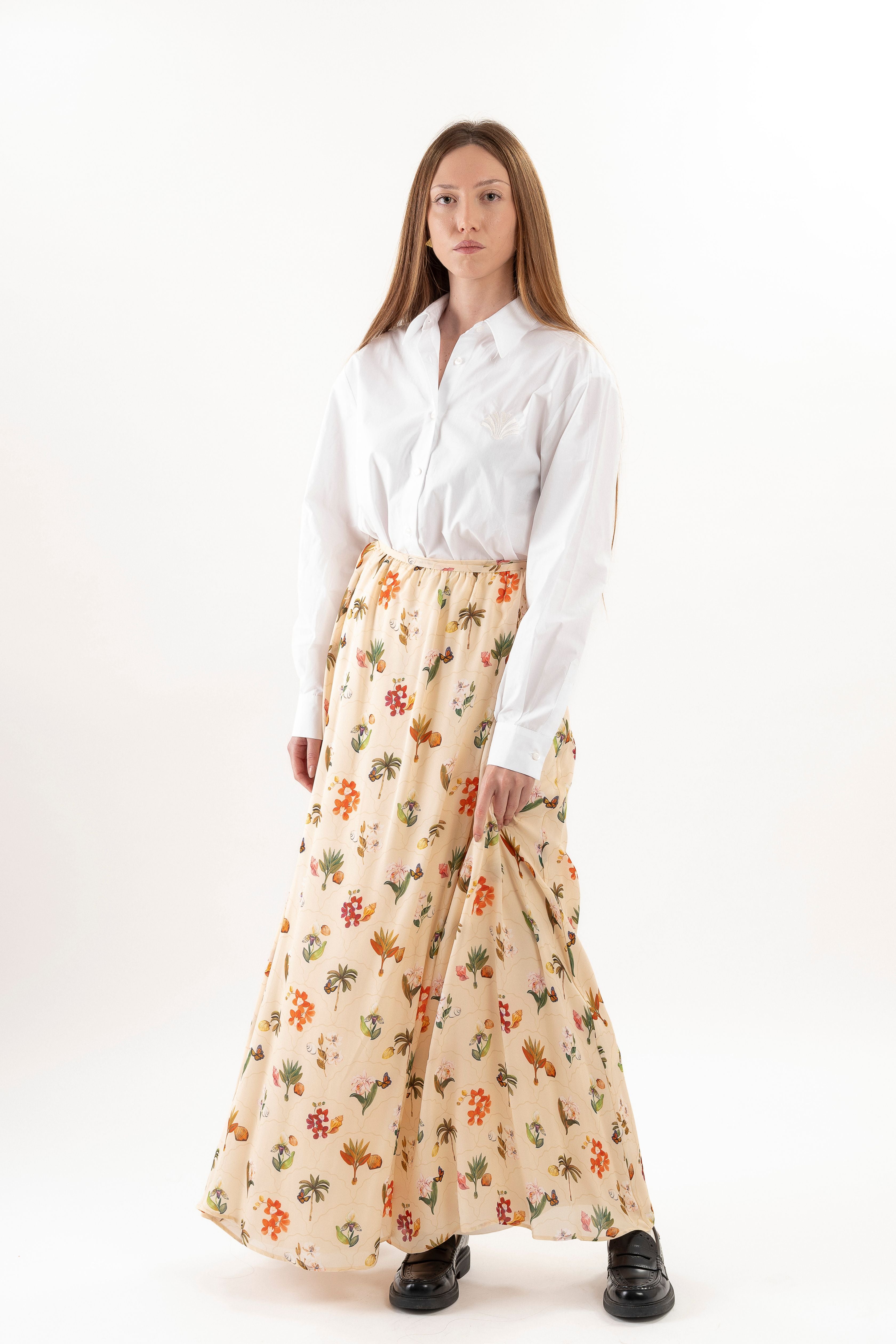 Amber Skirt - Light Botanica