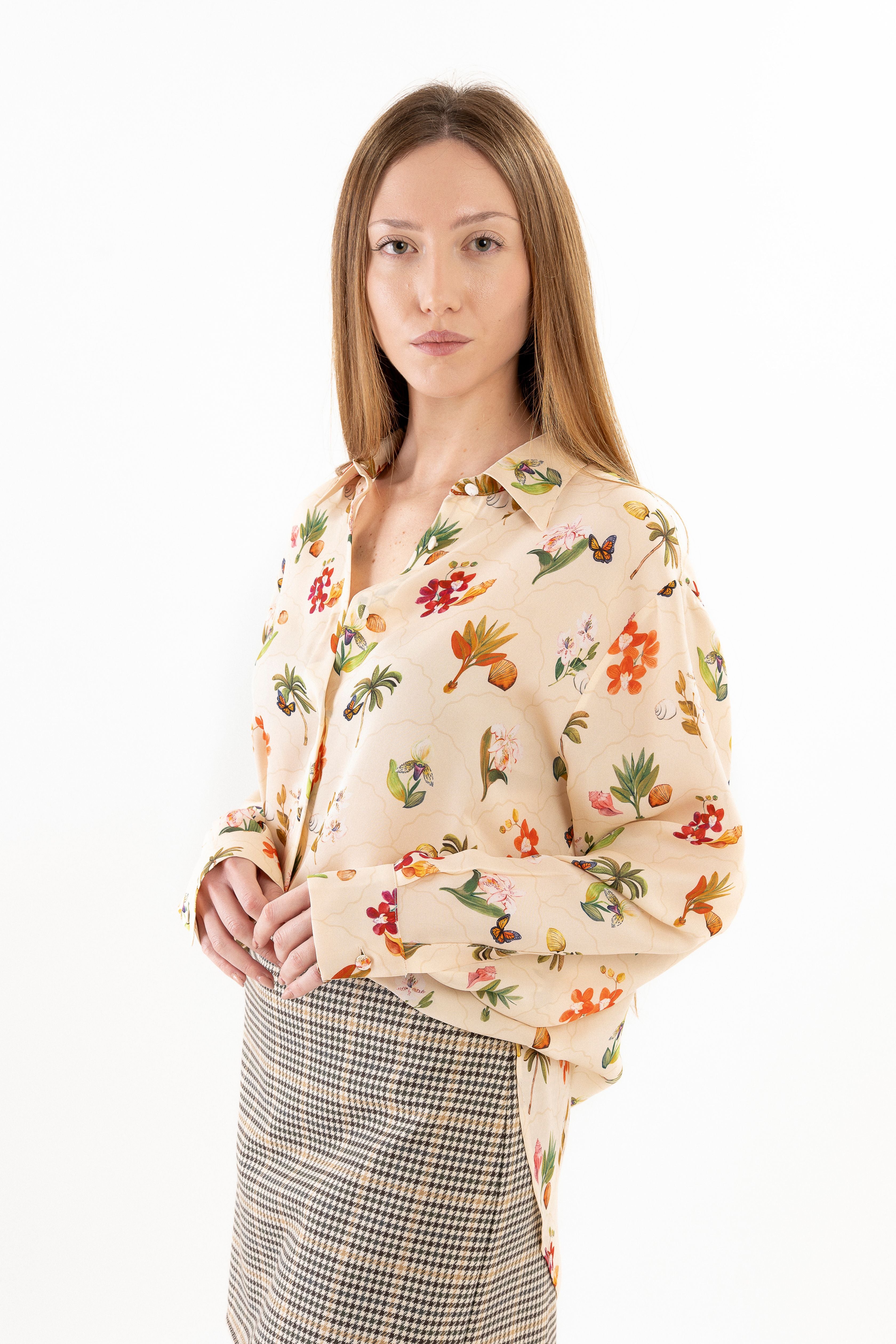 Sunset Shirt - Light Botanica