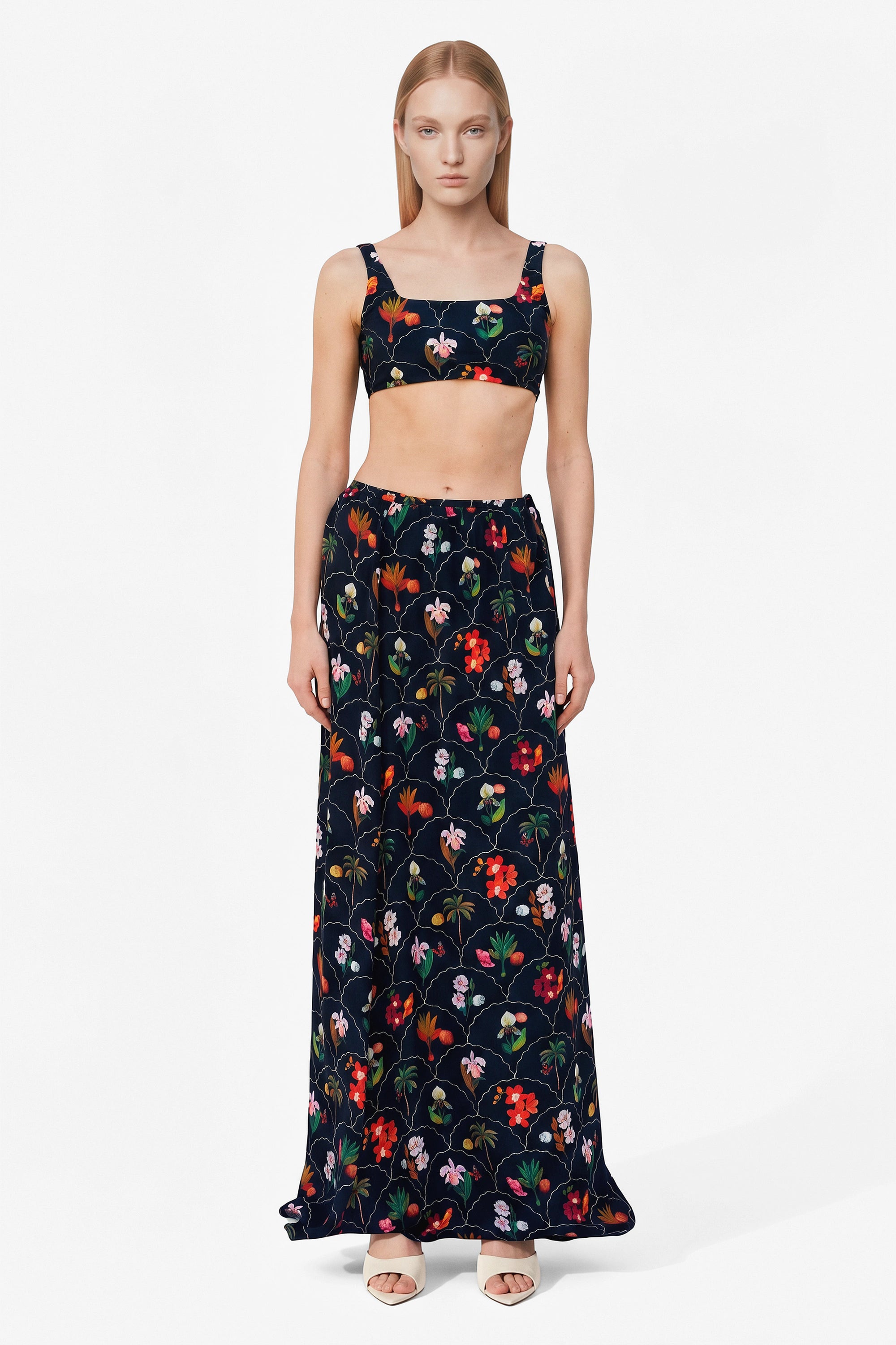 Amber Skirt - Dark Botanica