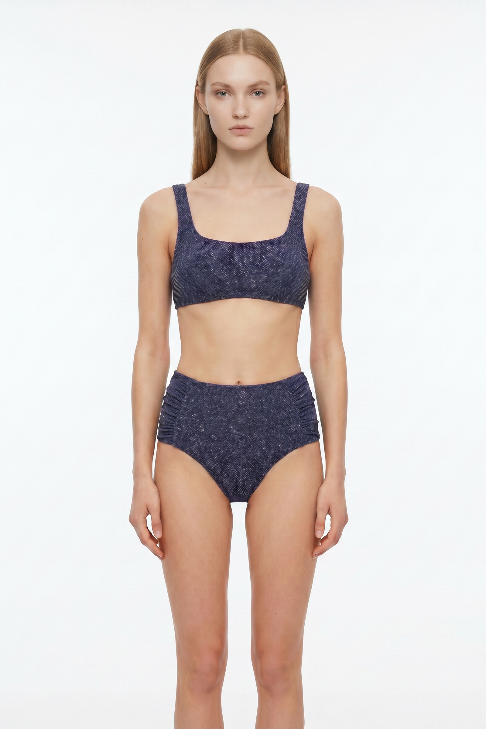 Frida Top & Shell Slip - Deep Blue