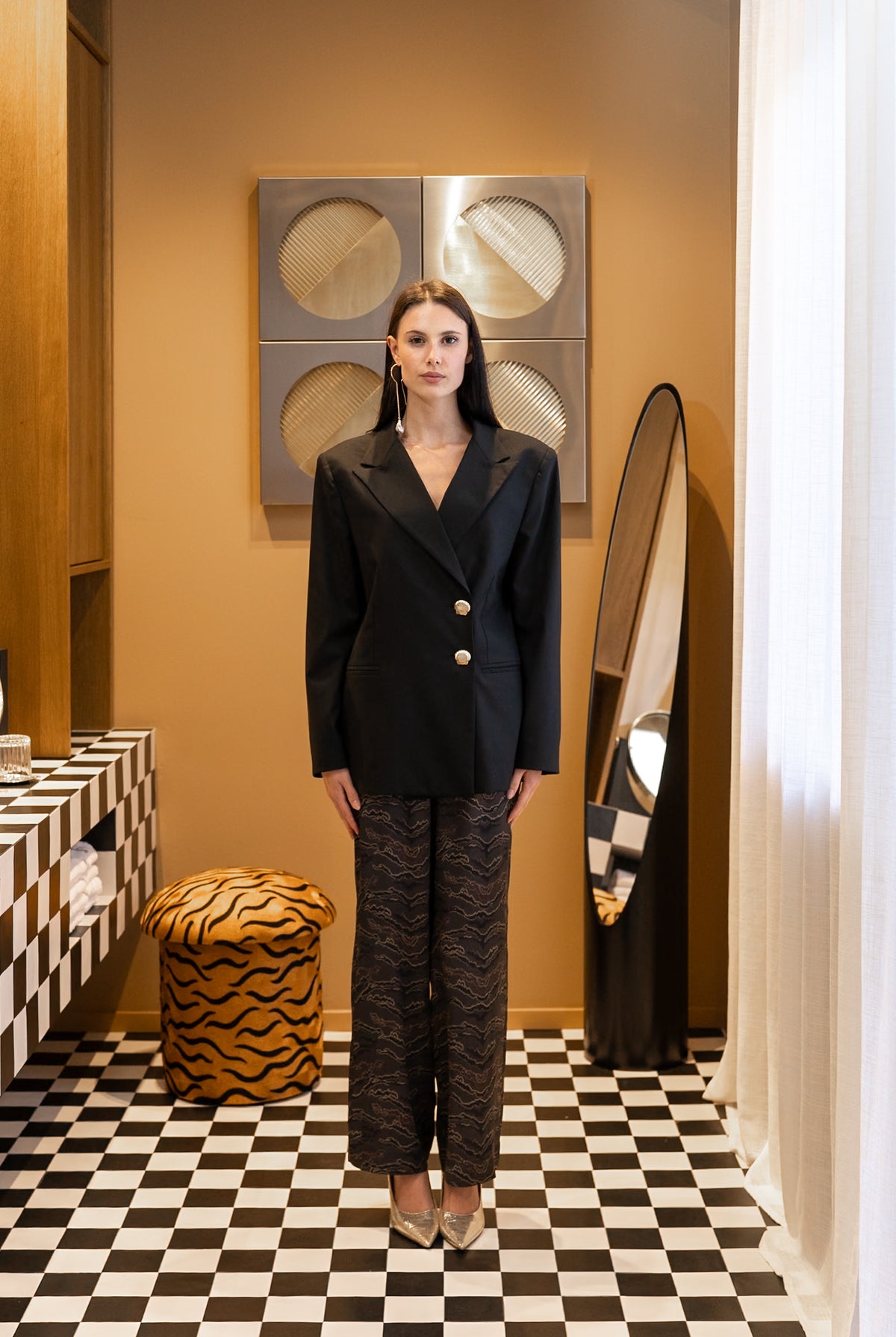 SIENNA BLAZER - BLACK