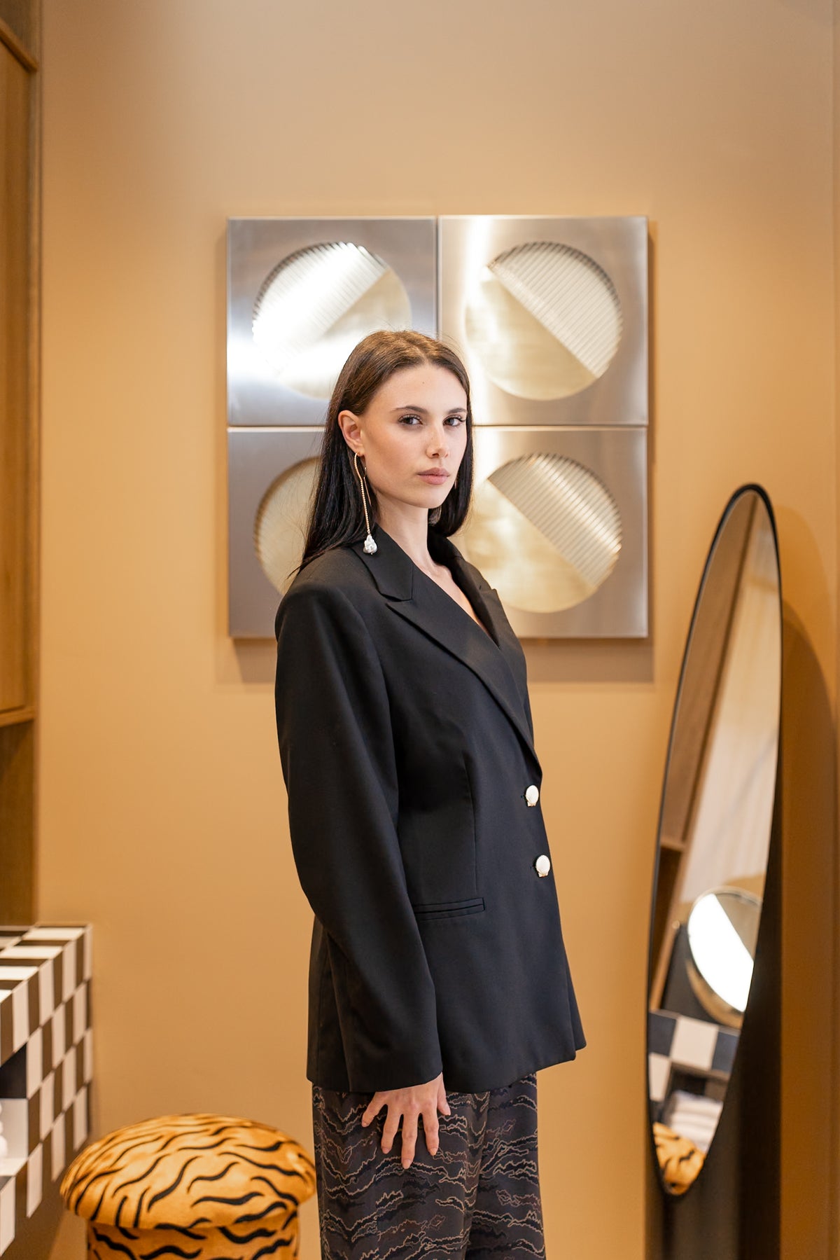 SIENNA BLAZER - BLACK