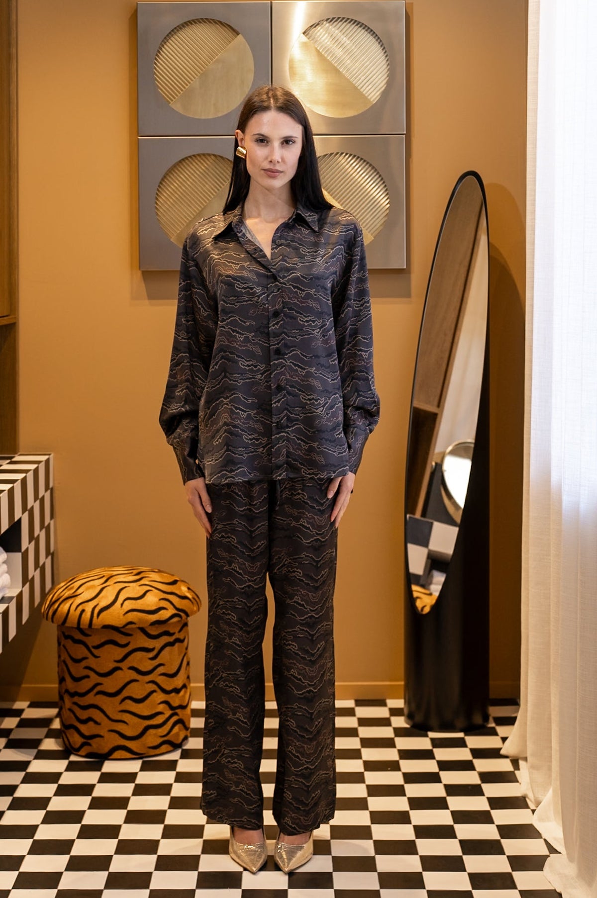 SUNSET SHIRT - ECLECTIC DREAM NEUTRAL