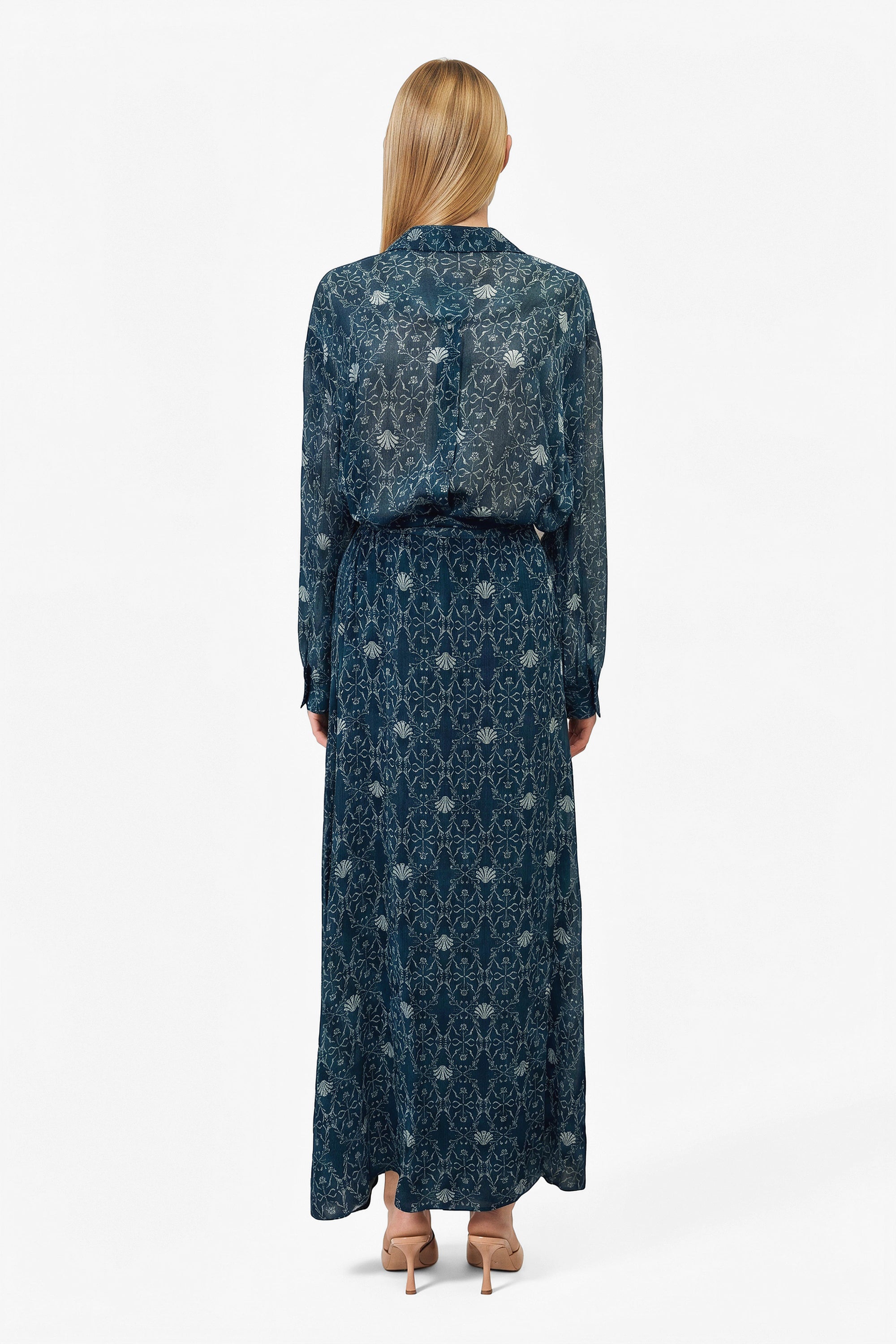 Amber Skirt - Seaflower Aqua
