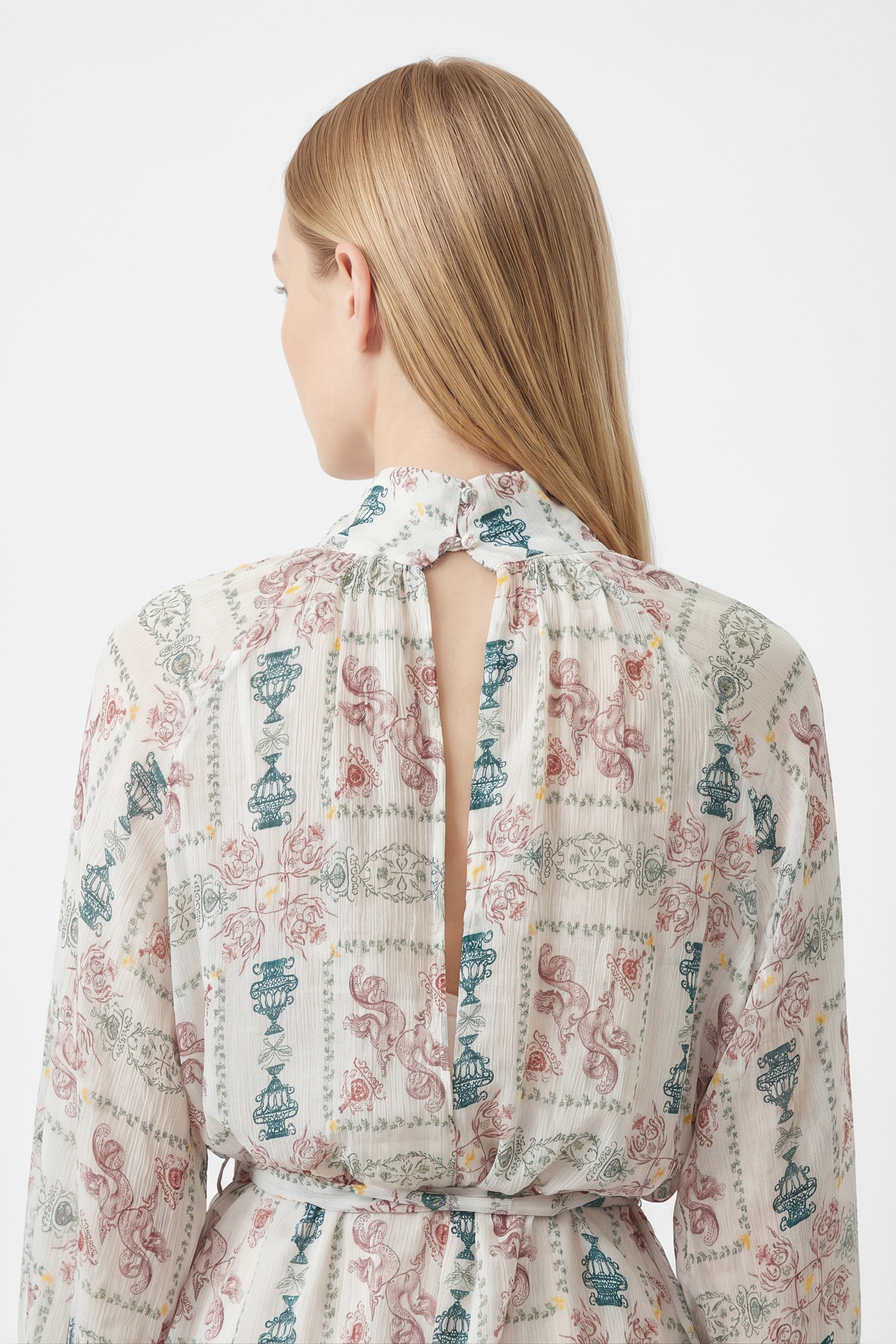 Aura Short Dress - Atlantide Mediterranea