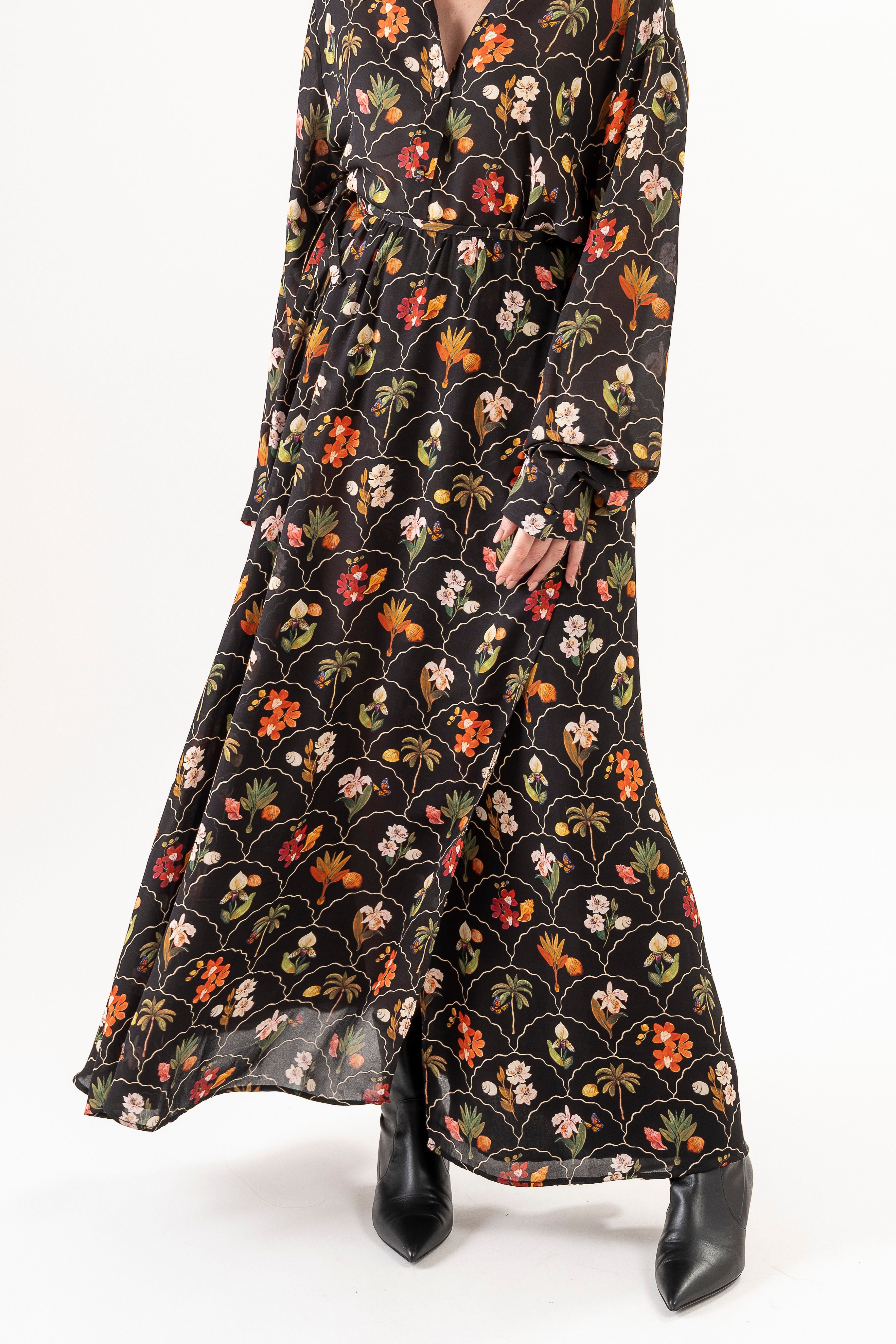 Amber Skirt - Dark Botanica