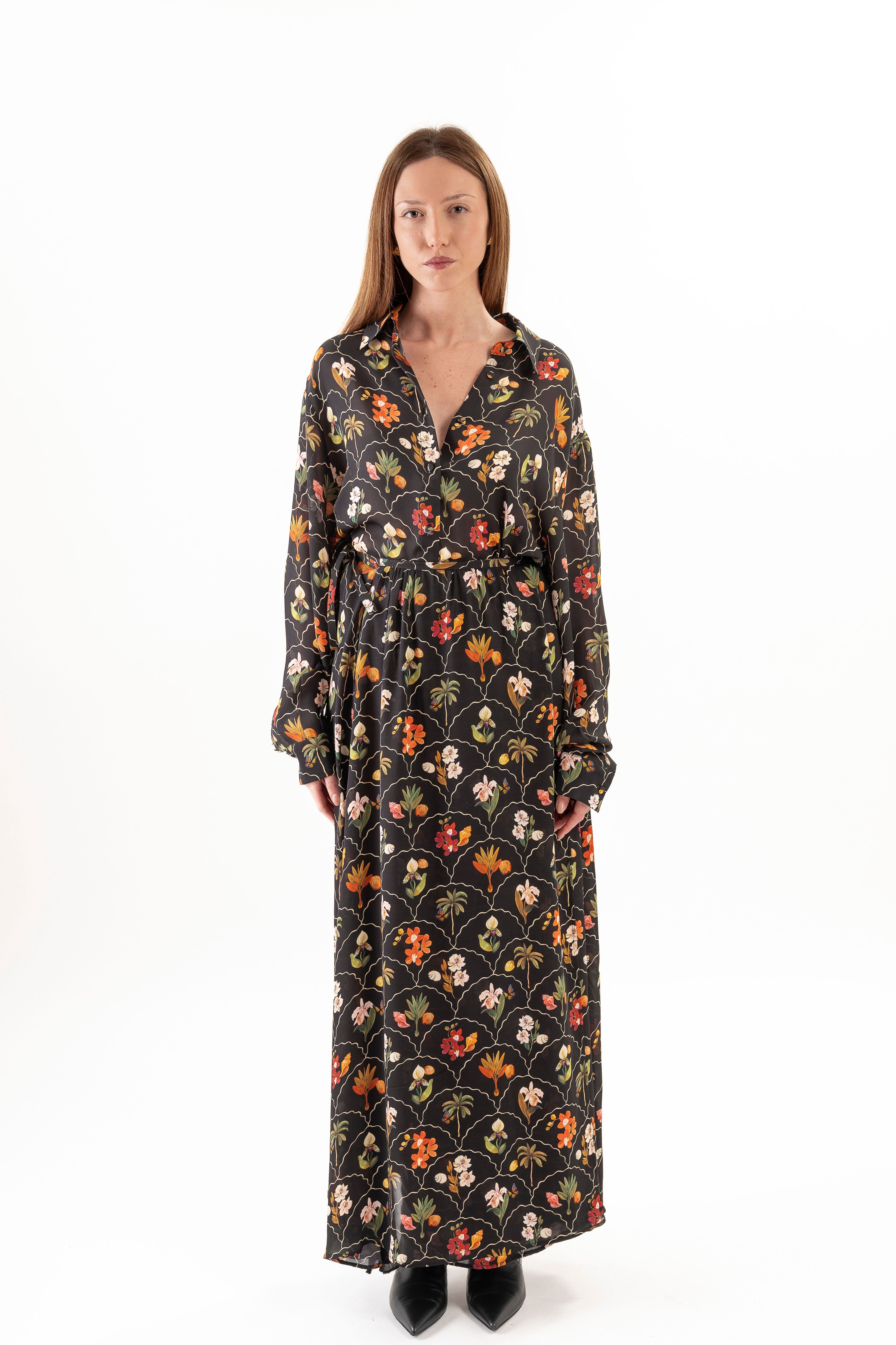 Amber Skirt - Dark Botanica