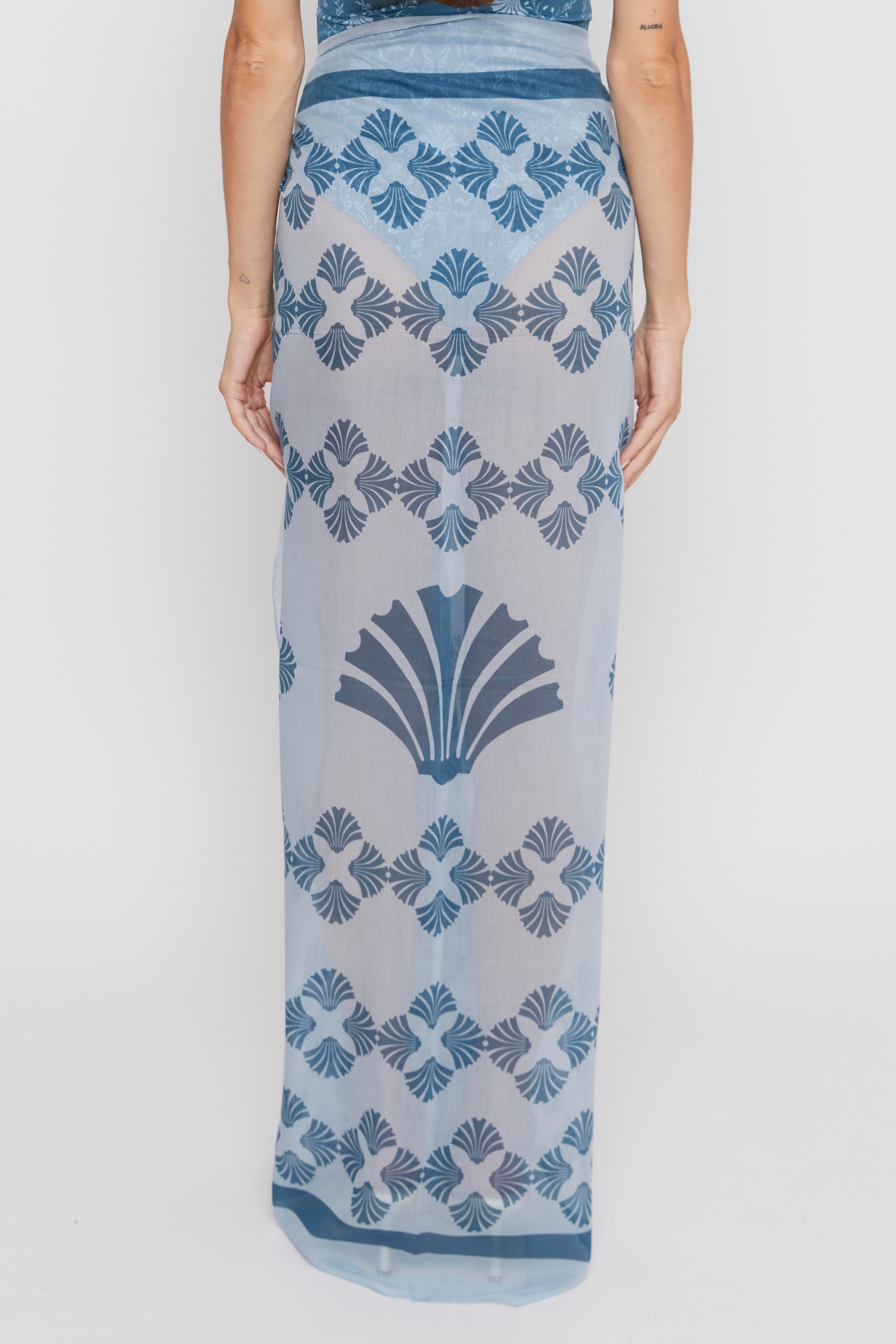 Pareo - Seaflower Aqua