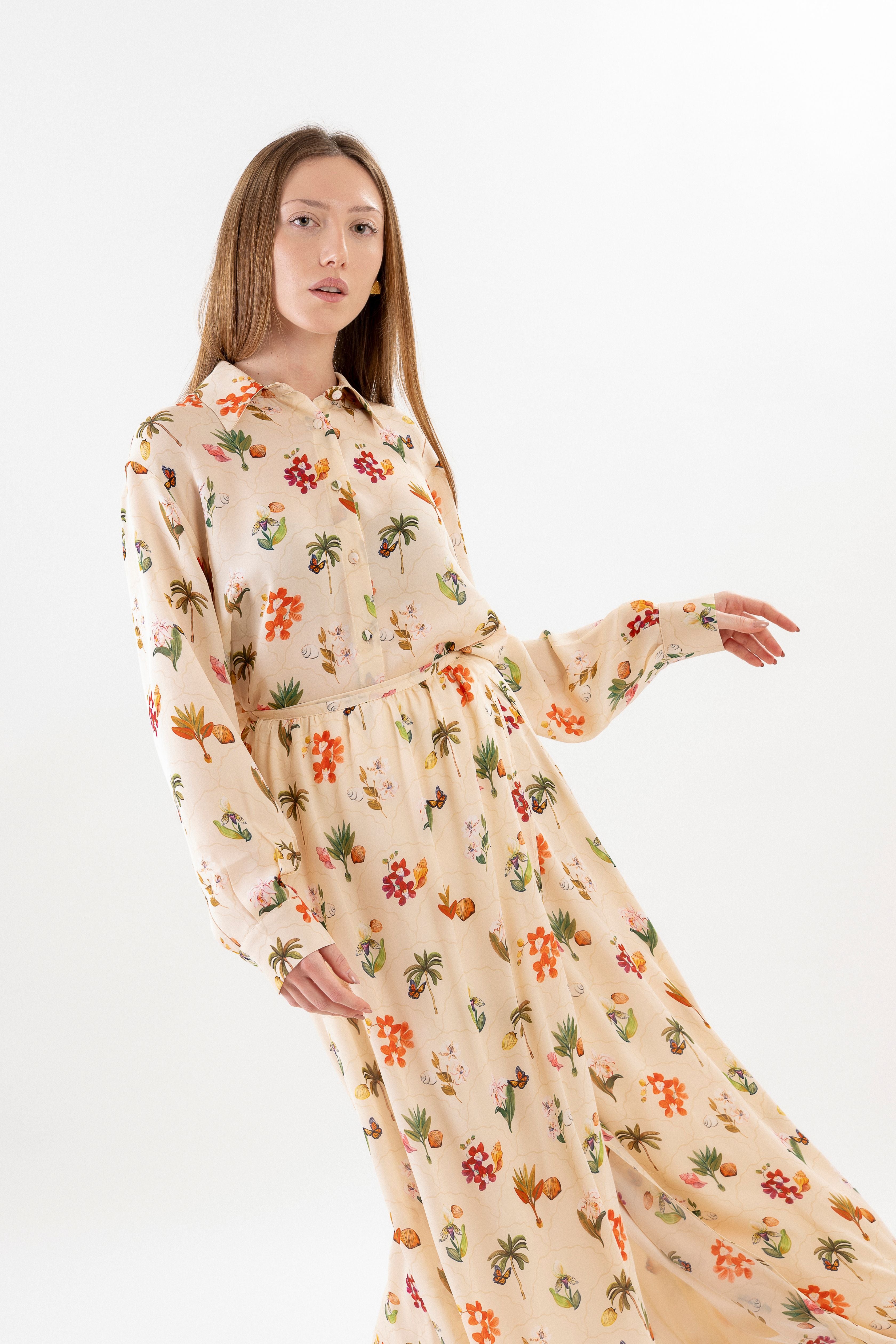 Amber Skirt - Light Botanica