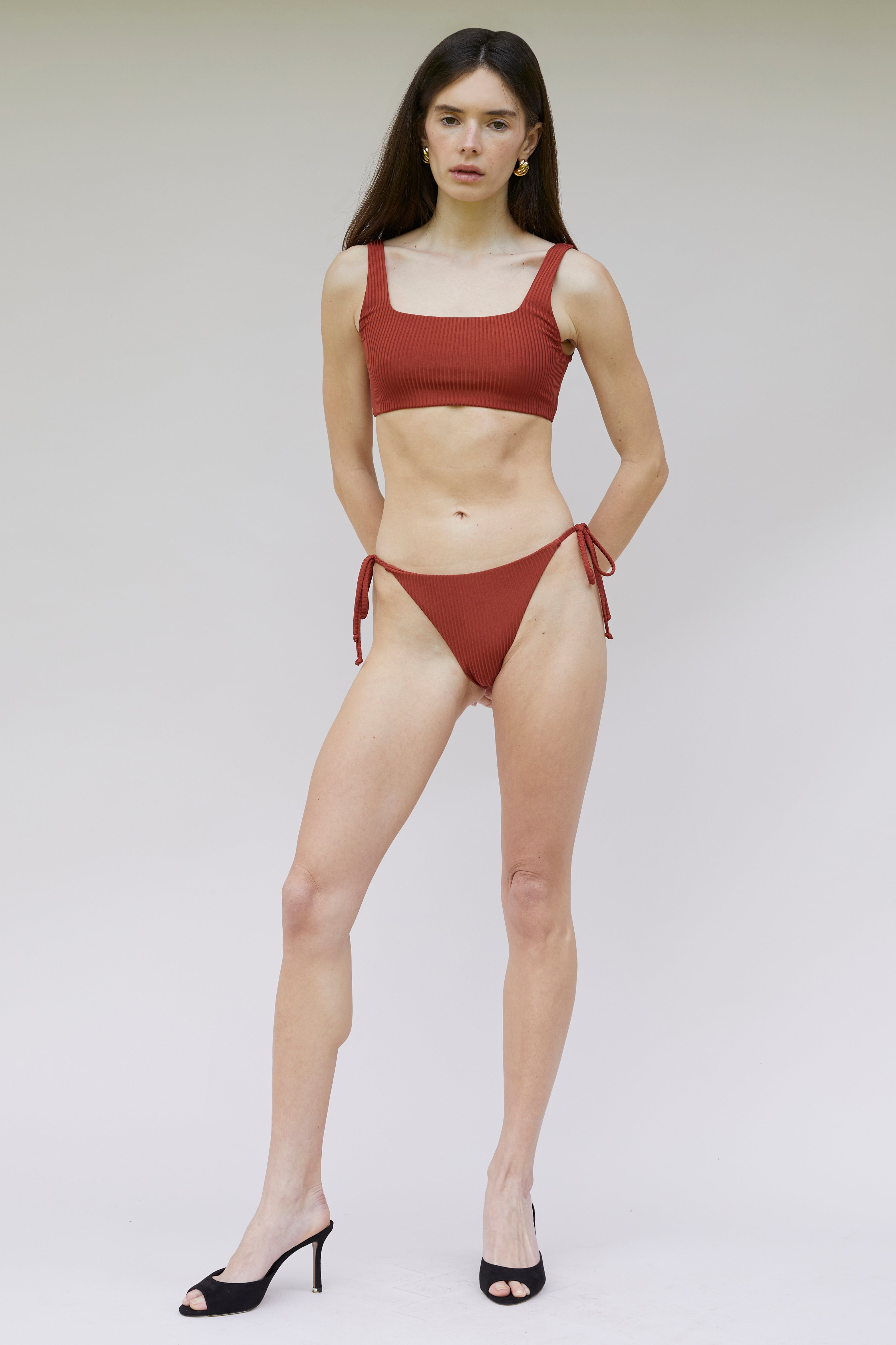 Frida Top & Thalassa Slip - Rust