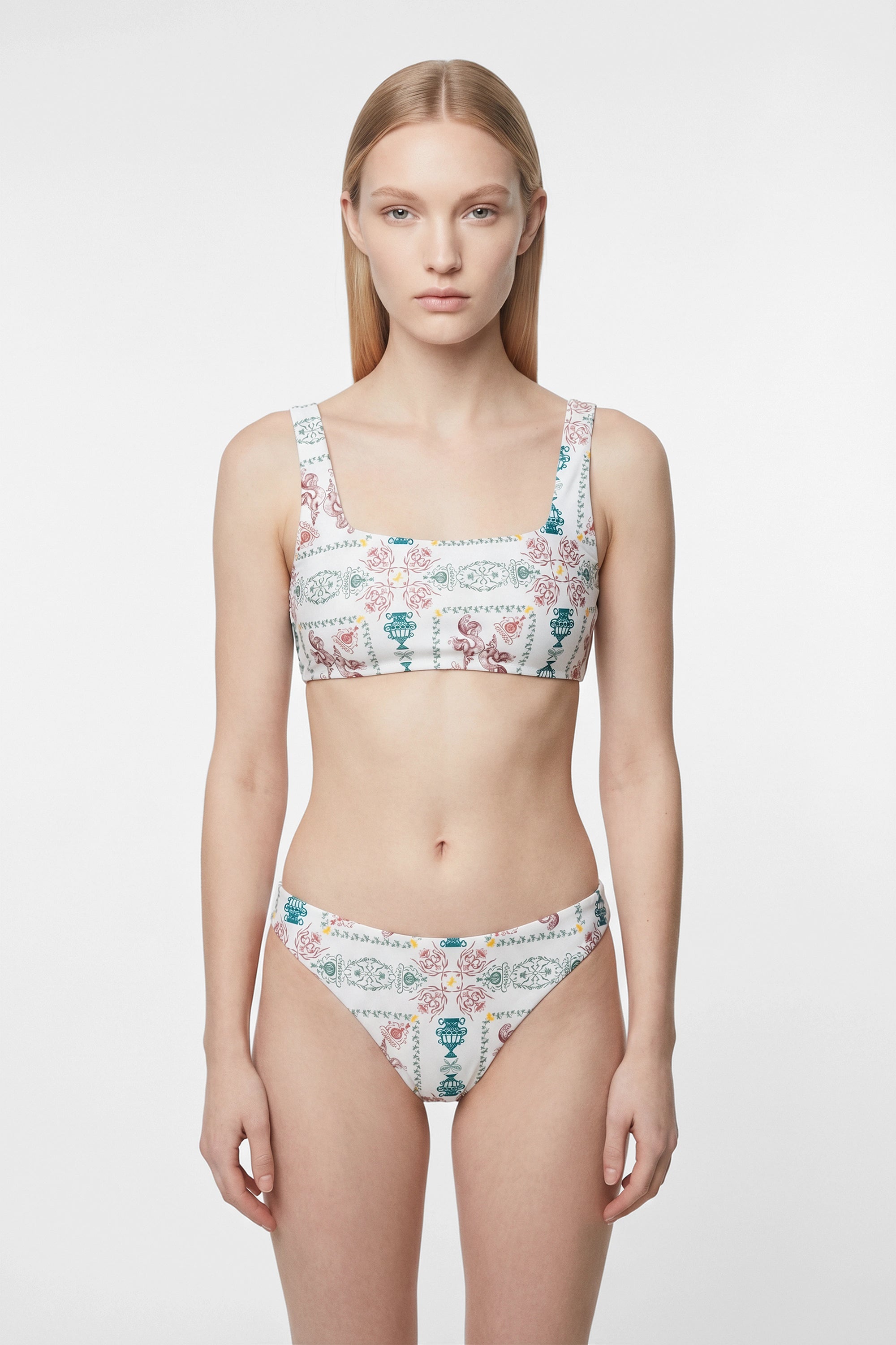 Frida Top & Basic Slip - Atlantide Mediterranea