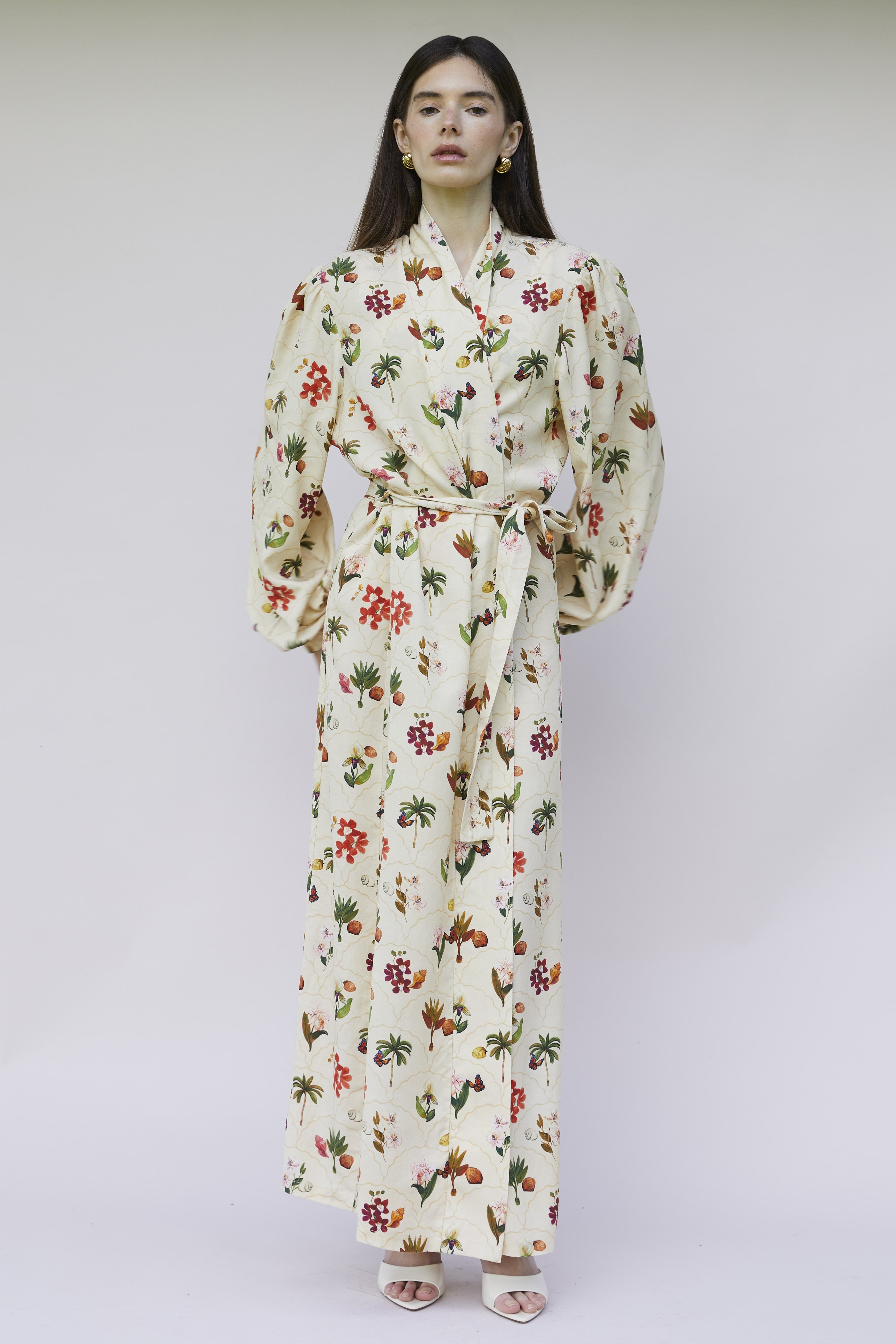 Nereide Long Dress - Light Botanica(PRE-ORDER)