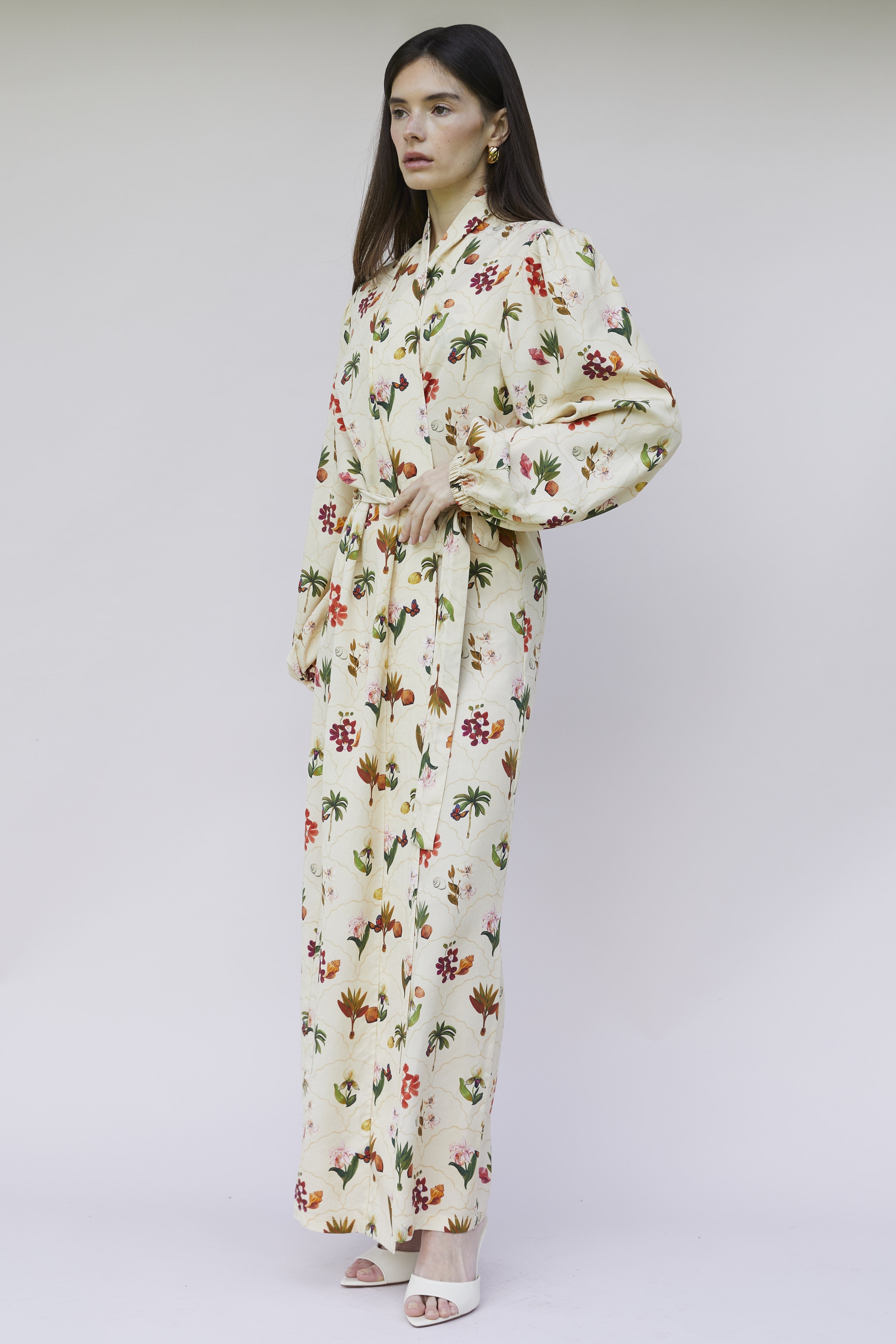 Nereide Long Dress - Light Botanica(PRE-ORDER)