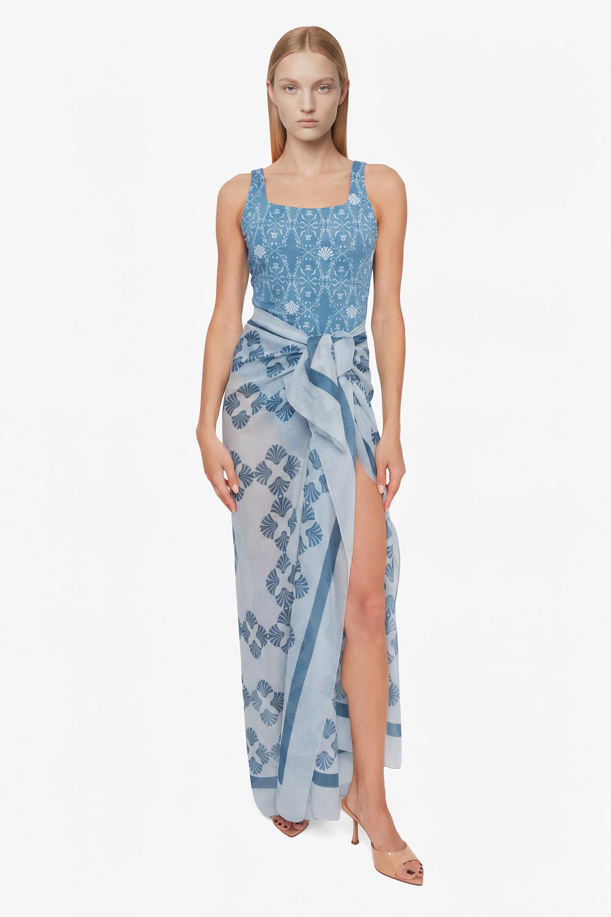 Pareo - Seaflower Aqua