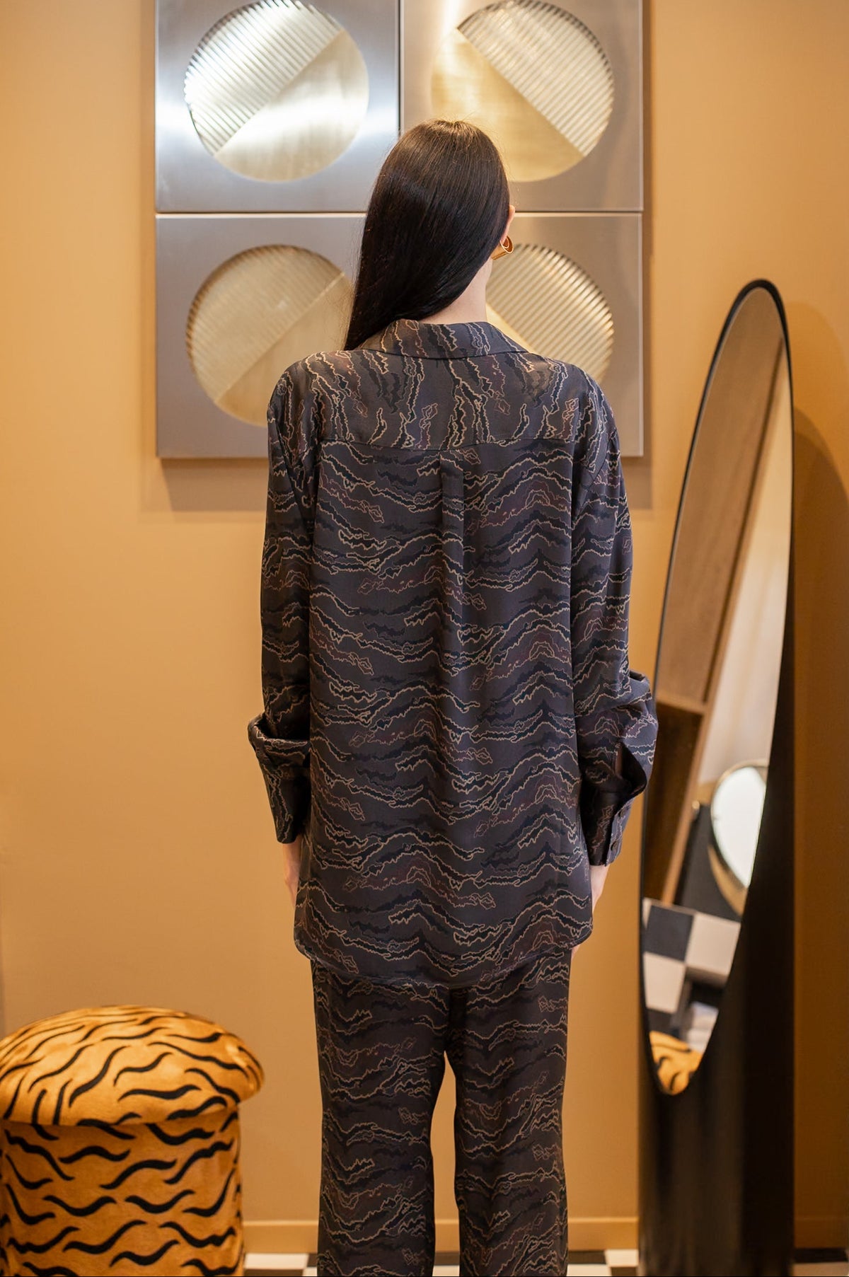 SUNSET PANTS - ECLECTIC DREAM NEUTRAL