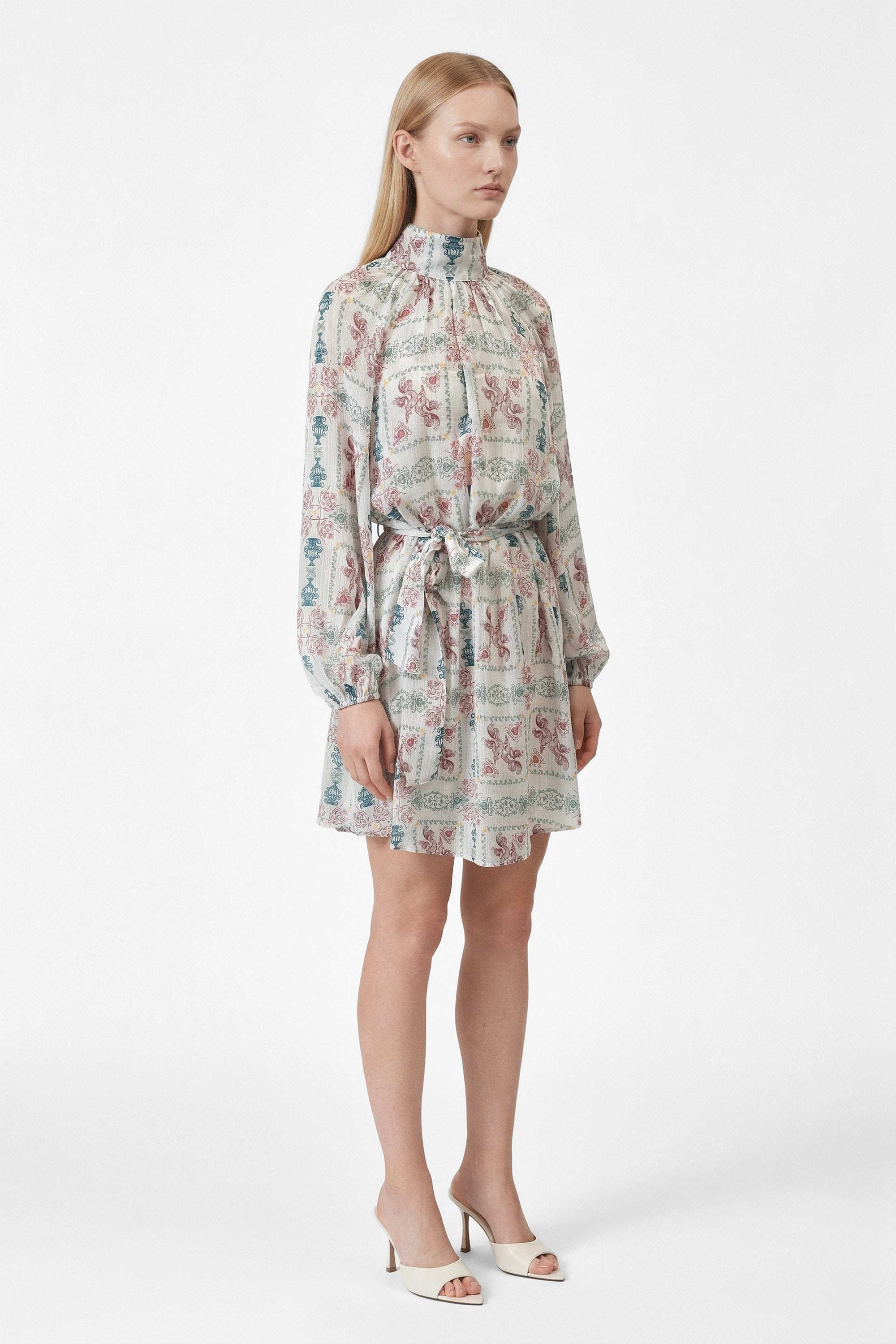 Aura Short Dress - Atlantide Mediterranea