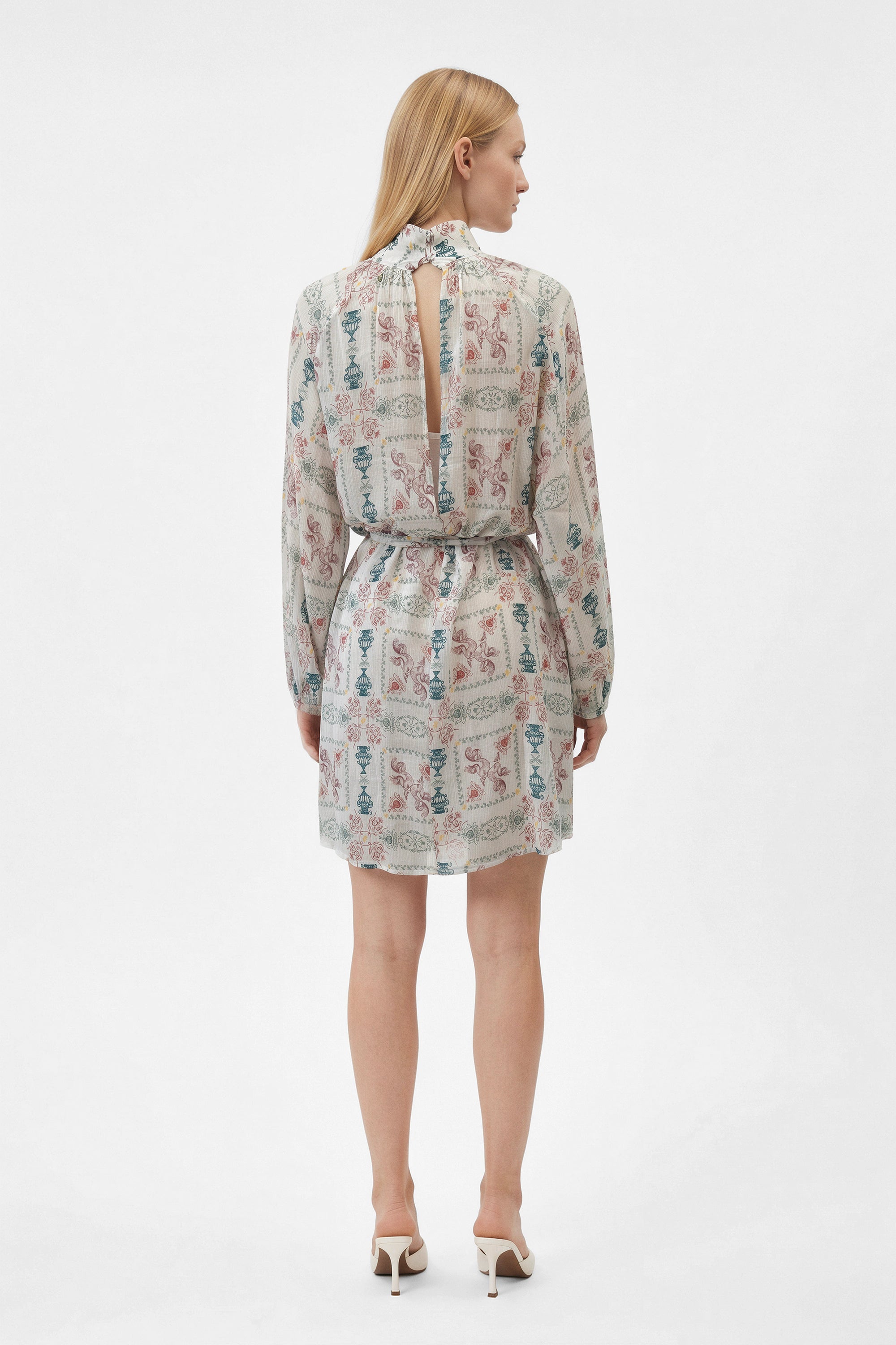 Aura Short Dress - Atlantide Mediterranea