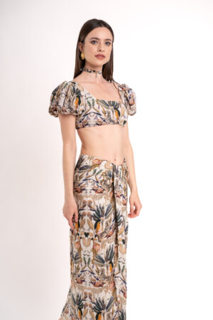 Eunice Skirt - Sand Jungle - immagine 3