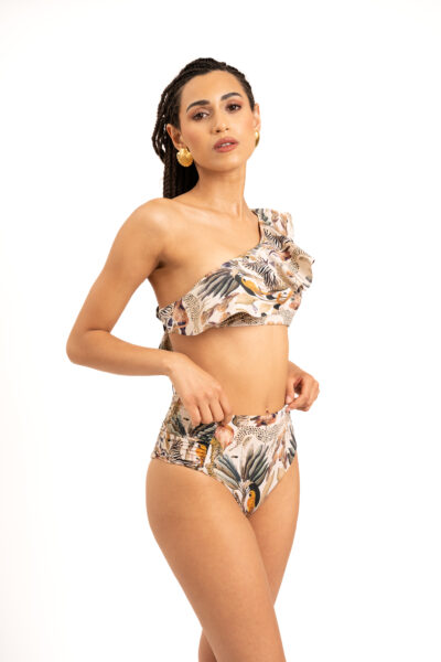 Wave Top + Shell Slip  - Sand Jungle