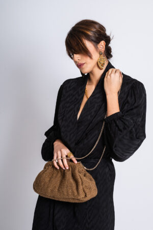 Soulful Crochet Bag - Gold - immagine 3