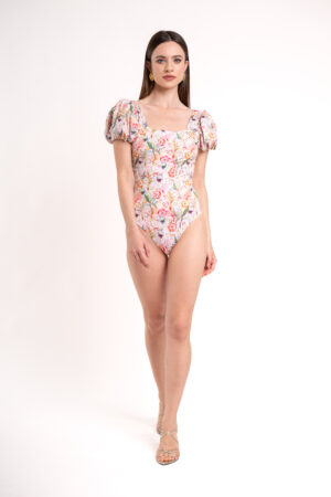 Marea Onepiece - Milk Peonies - immagine 4