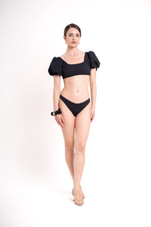 Marea Top + Basic Slip - Black - immagine 2