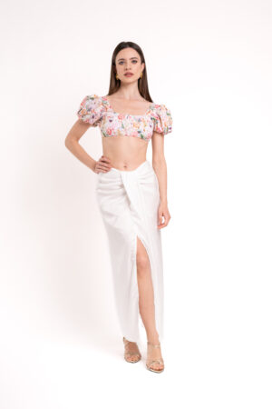 Eunice Skirt - White - immagine 2