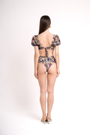 Marea Top + Shell Slip - Blue Peonies - immagine 3