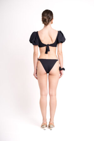 Marea Top + Slip Laccetti - Black - immagine 4