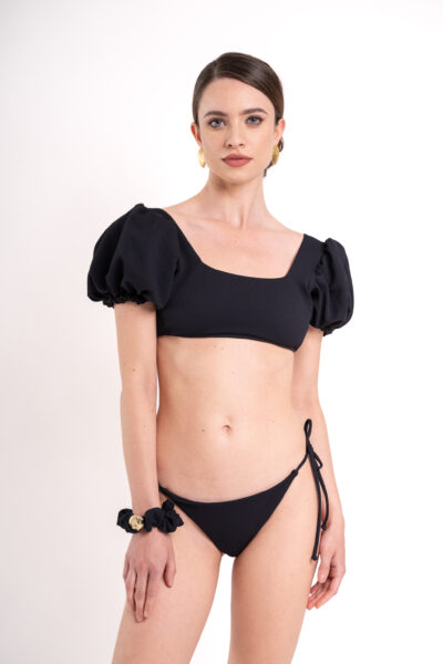 Marea Top + Slip Laccetti - Black