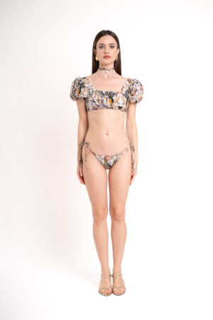 Marea Top + Slip laccetti  - Sand Jungle - immagine 5