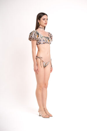 Marea Top + Slip laccetti  - Sand Jungle - immagine 4