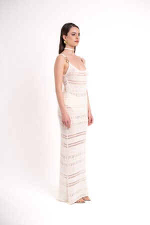 Spuma Knitted Dress - Cream - immagine 3