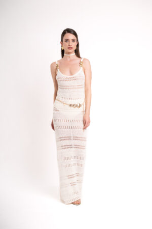 Spuma Knitted Dress - Cream - immagine 5