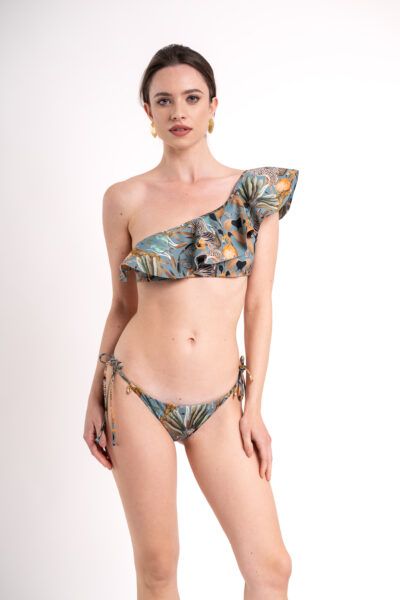 Wave Top + Slip laccetti  - Ocean Jungle