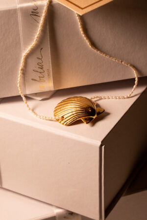 Shimmer Shell Collier - Perle di Fiume - immagine 2